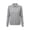 #Gray, variant on Women's Lapel Collar Long Sleeve Top， Thin Knit Button Cardigan Sweater,L