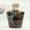 thumbnail image 2 of THHEIC Creative House Design Succulent Plant Pot, Container with Drainage Hole for Succulents and Cactus, for Outdoor or Indoor Garden Planting and Decoration, 2 of 8