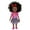 A, variant on Wdhugt Black Baby Doll With Curly Hair 10 Inch Vinyl Doll For Girls Ages 3-6 Years Old Soft Body Toy Pvc Material Color B B