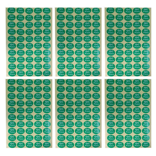 FRCOLOR label sticker 20Pcs 20mm Paper Round Adhesive Gift Label Decals Mixed Color Colorful Little Dot Label sticker,0.79"X0.79"X0.04"