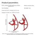 thumbnail image 4 of Parachoques De Cardán Gimbal Bumper Bow Design Aleación de aluminio ligero para DJI Avata (Rojo) Tmvgtek Para estrenar, 4 of 9