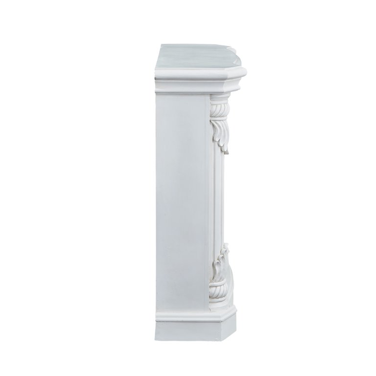 Bold Flame 40 inch Electric Fireplace in White - Walmart.com
