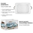 thumbnail image 2 of Ryvnso Easter Truck Egg Storage Basket Large Bin Foldable Boxes Toys Organizer 14.2x10.2x8.3in 2 PCs, 2 of 8