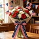 thumbnail image 1 of Independence Day Wreath Bows Decoration Ribbon Bows For Door Window Wall 4th Of July Memorial Day Party Decor, 1 of 6