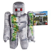 Minecraft Iron Golem Plush Toy, 8-inch Collectible Soft Doll Inspired by A Minecraft Movie