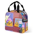 Adven_ture Ti_me Novelty Anime Insulated Lunch Box Reusable Lunch Bag