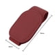 thumbnail image 2 of Soporte universal para gafas de coche Clip de gafas de sol de PU para parasol de coche (rojo vino) Likrtyny Accesorios para autos y motos, 2 of 5