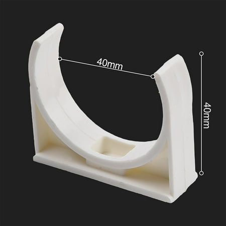 

CPAN 20/25/32/40/50mm PVC Pipe Clamps Lawn Irrigation Garden U-Type Water Pipe Holder