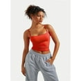 thumbnail image 2 of Women’s Sexy Square Neck Tank Top Spaghetti Strap Trendy Going out Basic Cami Shirt, 2 of 7