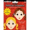 Fibre Craft 3206 Iron-On Embroidered Doll Face Transfers 6/Pkg