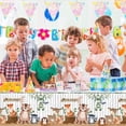 thumbnail image 3 of LCXmlly Birthday Party Supplies Disposable Forest Pattern Tableware Party Plates Tablecloth for Kids Birthday Decorations, 3 of 7