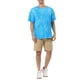 thumbnail image 2 of Camisetas de hombre INSPIRE CHIC para el Día del Padre, de manga corta, verano, camiseta de teñido anudado, camisetas impresas, S azul real, 2 of 6
