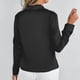 thumbnail image 5 of Tops formales,Blusa de mujer, color liso, cuello vuelto, manga larga, camisa informal de poliéster, corte favorecedor para uso diario, sopatenor, 5 of 8