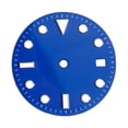 thumbnail image 3 of Esfera de reloj de 28,5 mm, esfera de reloj, accesorio de reparación luminoso, modificación portátil Azul, 3 of 8