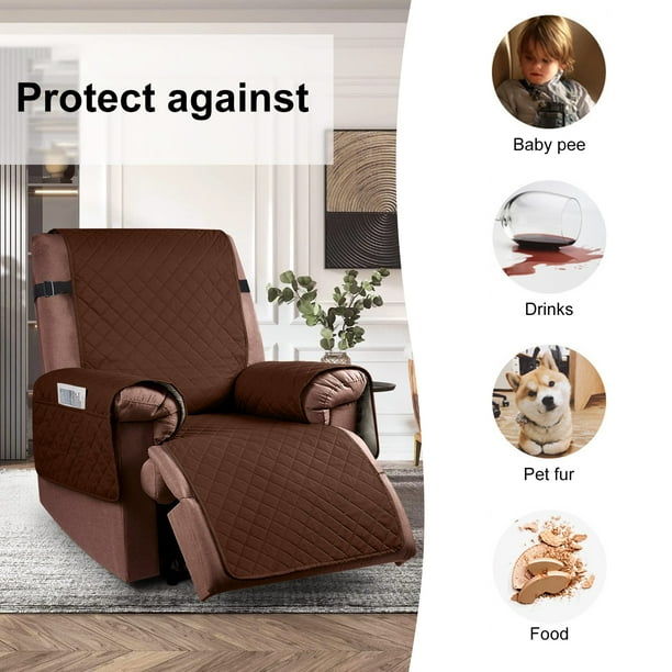 Sanmadrola Recliner Chair Cover Reversible Small Recliner