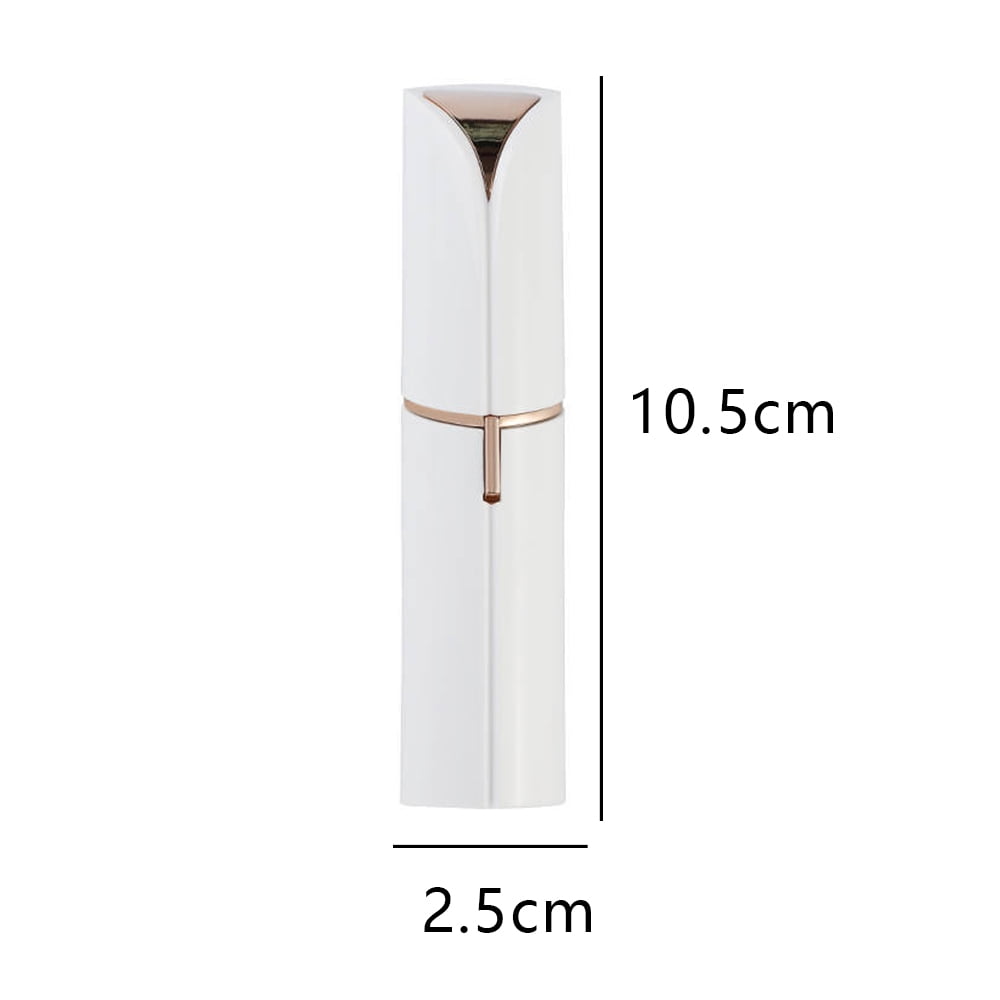 Flawless Facial Hair Remover for Women, Blush/Rose Gold Electric Face Razor for Women for Instant and Painless Hair Removal