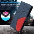 thumbnail image 3 of Shockproof Leather Case Compatible With iPhone 12 Pro, Stand Card Slot Cover Wallet Case, 3 of 9