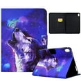 thumbnail image 1 of ELEHOLD Flip Leather Case design for iPad Mini 6 Card Slots Kickstand Auto Wake/Sleep Function Cute Pattern Shockproof Case,For iPad mini (6th Generation),D, 1 of 8