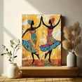 thumbnail image 6 of African Women Dancing Decorative Painting/Canvas Art， Suitable for Decorating Living Room， Bedroom， Dining Room， Office， Hallway， Study Room， Kitchen， Bar， Hotel， Restaurant， Apartment., 6 of 8