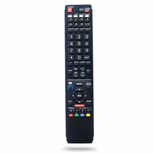 Sharp TV Replacement Remote Control fits for Sharp Aquos Tv GB118WJSA