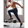 thumbnail image 7 of sogami Men's Joggers with Zipper Pockets Elastic Waist Sweatpants Athletic Pants for Jogging,Running, 7 of 7