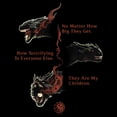 thumbnail image 2 of Junior's Game of Thrones Dragons No Matter What They are my Children  Graphic Tee Black X Large, 2 of 3