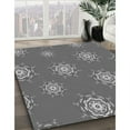 thumbnail image 3 of Ahgly Company Machine Washable Indoor Square Transitional Grey Gray Area Rugs, 6' Square, 3 of 7