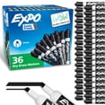 thumbnail image 3 of (2 pack) EXPO Dry Erase Markers, Chisel Tip, Black, 36 Count, 3 of 11