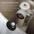 thumbnail image 5 of 4Pcs Toilet Flush Seal, Perfect Flush Membrane Express Repair, Flush Valve Diaphragm for Toilet Cistern Flush Maintenance, 5 of 5