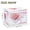 The Flickering Silver Color, variant on Iauyy Large Storage Box with Lid - Foldable Home Storage Bins for Clothes Toy Holiday Decor, The Flickering Silver Color (42*32*30cm)