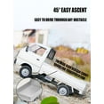 thumbnail image 3 of WPL D12 RC Car 1/10 Remote Control Car RTR Full Scale RC Drift Cars 2.4Ghz Offroad Pickup Trucks and Trailer All Terrain Car RC Racing Climbing Vehicle High Speed Model Toys Silver, 3 of 7
