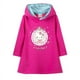 thumbnail image 2 of Vestido con capucha de longitud media para niños de Hello Kitty, vestido de manga larga con estampado de dibujos animados para niñas, ropa para niños, falda acampanada de estilo occidental, 2 of 5