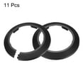 thumbnail image 3 of Flange Water Pipe Cover Black Pipe Cover 90mm PP Plastic Water Escutcheon Ring for  Wall Pipe Tube Decoration 11Pcs, 3 of 6