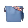 thumbnail image 1 of Bucket bag Women Leather Wide Strap Shoulder bag Handbag, 1 of 5
