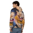 thumbnail image 5 of Lsque Sml Jeffy for Mens Full-zip Hoodie, Zip-up Pullover Hooded Sweatshirt, Kangaroo Pocket Hoodie Ideal for Daily Wear, Travel, and Home-Large, 5 of 8