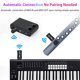 thumbnail image 3 of Adaptador MIDI inalámbrico de baja latencia para guitarra, teclado y piano, con batería recargable y alcance de 10m, incluye cable USB y manual de instrucciones., 3 of 7