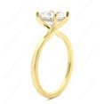 thumbnail image 4 of Cora Jewellery 2CT Hidden Halo Heart Moissanite Engagement Ring For Women, 14K Yellow Gold, 4 of 6