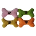 thumbnail image 3 of Jouets de Jeu Mignons en Forme d'Os Imprimés Patte de Dessin Animé Chiot Chien Animal Doux Peluche Moelleux, 3 of 9