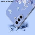 thumbnail image 5 of TECH CIRCLE for Samsung Galaxy A17 5G Flexible TPU Magnetic Phone Case Compatible with MagSafe Cute Slim Clear Floral Full-Body Shockproof Protection Cover for Women Girls,A, 5 of 5