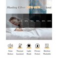 thumbnail image 5 of Navy Blue Waves Coastal Blackout Curtains for Bedroom, Teal Ombre Summer Beach Oceans Room Darkening Window Drapes for Living Room, Thermal Insulated Grommet Curtains, 42x84 inch, 2 Panels, 5 of 9