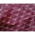 thumbnail image 4 of oneOone Silk Tabby Fabric Shapes Geometric Sashiko Print Sewing Fabric BTY 42 Inch Wide, 4 of 4