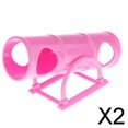 thumbnail image 1 of Paquete de 2-4 juguetes deportivos para hámster, jaula de tubo de túnel de plástico, juguete para ratón, Color aleatorio 2 piezas, 1 of 8