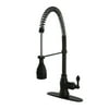 Kingston Brass American Classic Pull Down Single Handle Kitchen Faucet