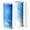 White-2, variant on 20oz Stainless Steel Skinny Tumbler with Telescopic Straw, Vacuum Insulated Slim Travel Cup, 360° Full Wrap Printed, Fluid Smoke Aurora Art Style