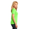 thumbnail image 3 of Port & Company Ladies Core Cotton Tee-XS (Neon Green), 3 of 6