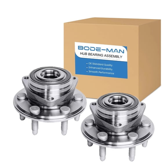 Bode-man Pair Front or Rear Wheel Hub and Bearing Assembly for 2010-2016 Cadillac SRX/ 2011 Saab 9-4X