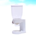 thumbnail image 1 of MERRYHAPY 1Pcs Cereal Dispenser Canister Food Storage White Portion Control, 1 of 8