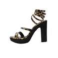 thumbnail image 3 of Sandalia de Vestir de Mujer Sintetico Camel Marca Leon 254130, 3 of 4