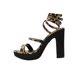 thumbnail image 3 of Sandalia de Vestir de Mujer Sintetico Camel Marca Leon 254130, 3 of 4