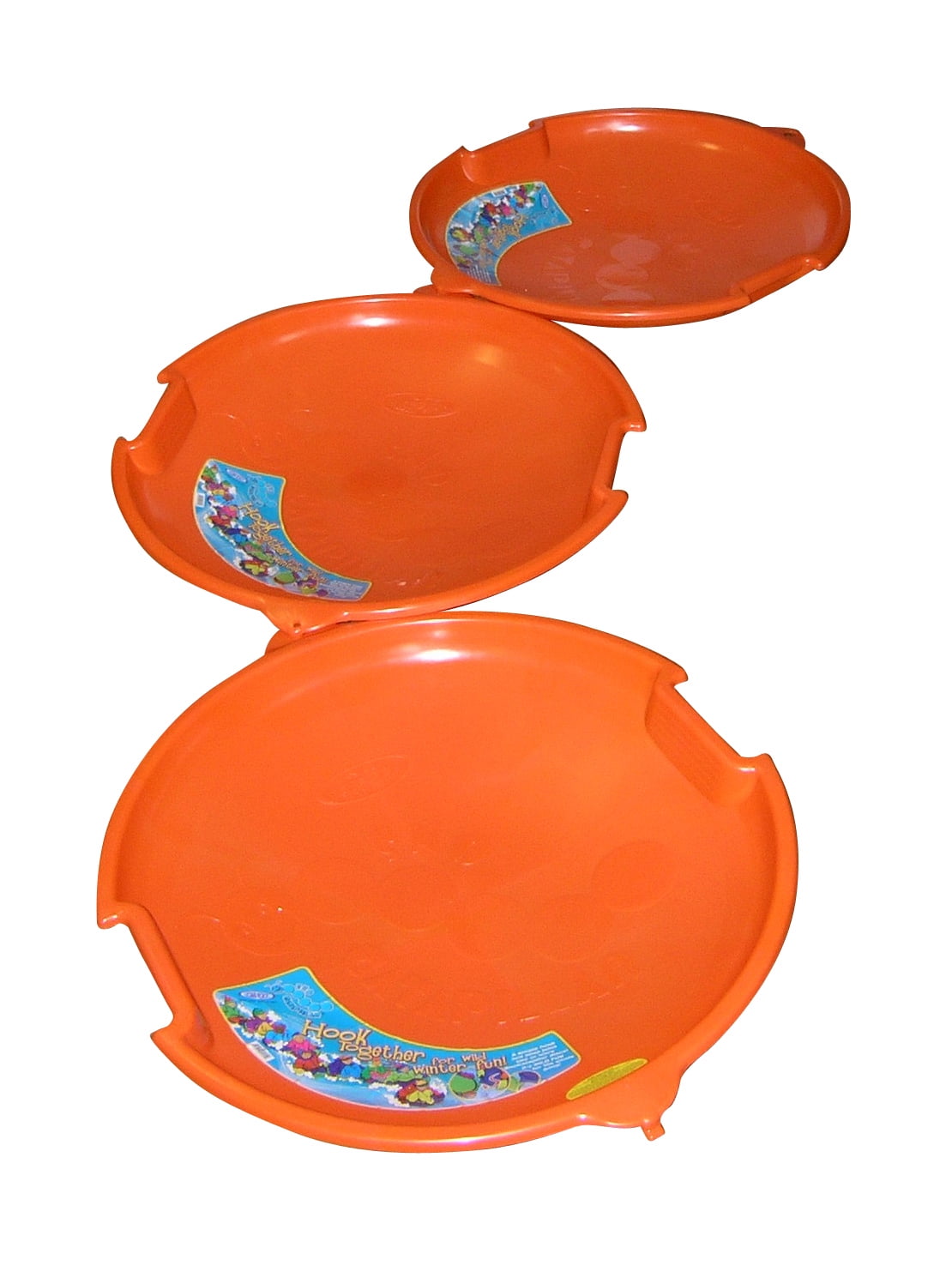ESP 26" Red Snow Caterpillar Linkable Disc Sled - 2 Pack